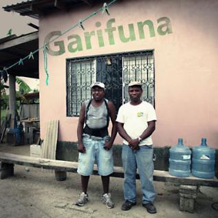 photograph of local Garifuna leaders